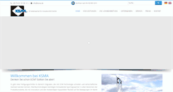 Desktop Screenshot of ksma.de